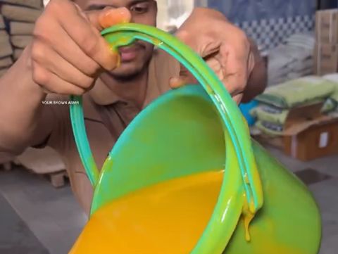 proses pembuatan jus mangga di India