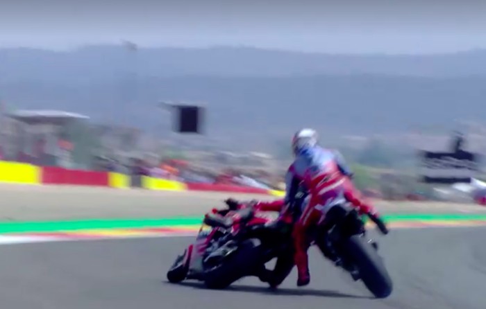Alex Marquez dan Francesco Bagnaia Tabrakan di MotoGP Aragon 2024
