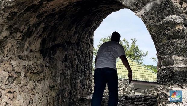 Benteng Otanaha. (CNBC Indonesia/Rindi Salsabilla)