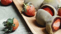 Di Prapanca, Jakarta Selatan, kamu bisa coba Daifuku Jakarta sejak 2020. Pilihan rasanya premium seperti matcha, Nutella, hingga cheese cream. Harganya sekitar Rp 150 ribuan per 6 buah. Foto: daifuku.jakarta