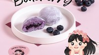 Mengklaim diri sebagai pelopor mochi daifuku di Bogor, buatan Pipiku Penuh juga bisa dicoba. Rasa terbarunya, blueberry seharga Rp 35 ribu per buah. Lalu ada rasa klasik seperti stroberi kacang merah dan stroberi matcha seharga Rp 30 ribu. Foto: pipikupenuh
