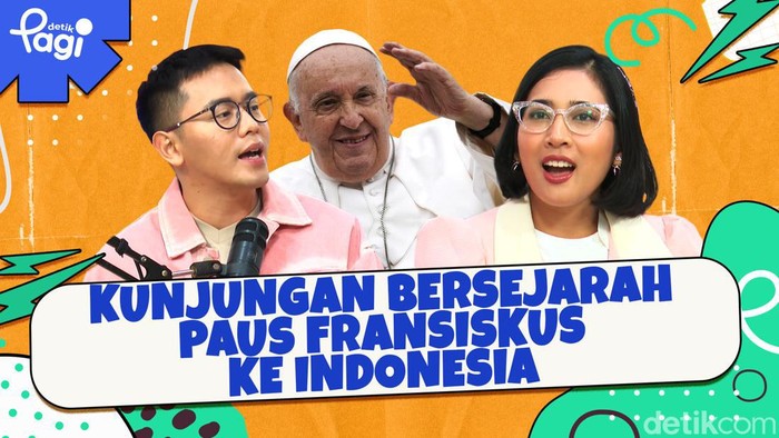 Detik Pagi edisi Selasa, 3 September 2024 membahas Kunjungan Bersejarah Paus Fransiskus ke Indonesia.