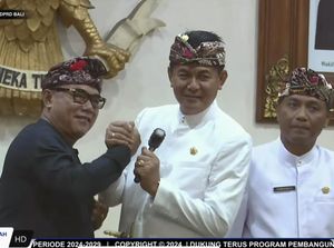 Dewa Jack-Disel Astawa Jabat Pimpinan Sementara DPRD Bali