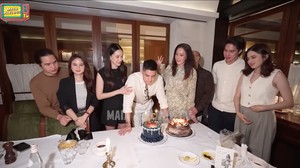 El Rumi mengajak Syifa Hadju hadir di acara ulang tahun kakaknya, Al Ghazali. Foto: YouTube/Maia Aleldul TV