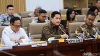 Erick mengatakan, BUMN telah memberikan kontribusi ke negara sebesar Rp 1.940 triliun dari periode 2020 hingga 2023. Kontribusi itu terdiri dari pajak sebesar Rp 1.391,4 triliun, penerimaan negara bukan pajak (PNBP) Rp 354,2 triliun dan dividen Rp 194,4 triliun.