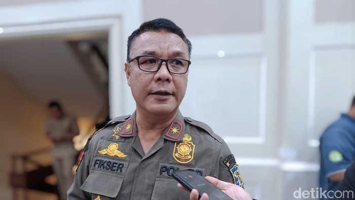 Kepala Satpol PP Surabaya M Fikser.