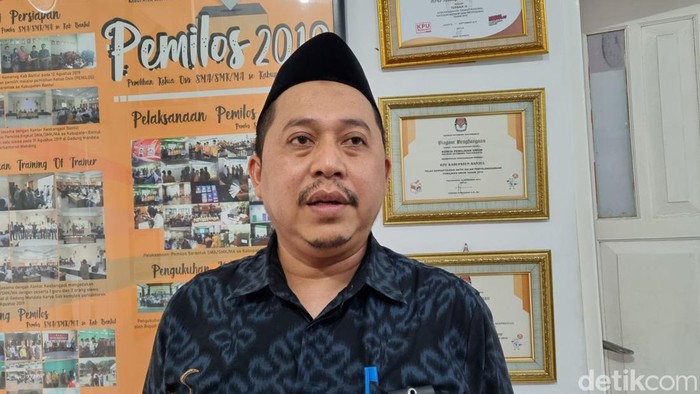 Ketua KPU Bantul, Joko Santosa.