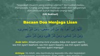 Rasulullah SAW mengajarkan umatnya untuk menjaga lisan dengan menghindari berbicara yang tidak penting dan menyakiti orang lain. Ternyata ini keuamaannya. (Tim detikHikmah)