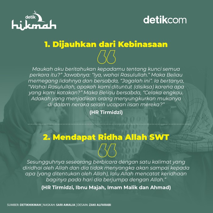 Keutamaan Menjaga Lisan Keutamaan Menjaga Lisan
