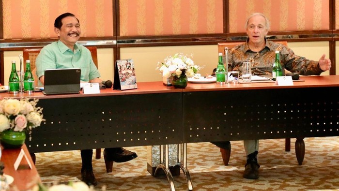 Luhut Binsar Pandjaitan dan Ray Dalio