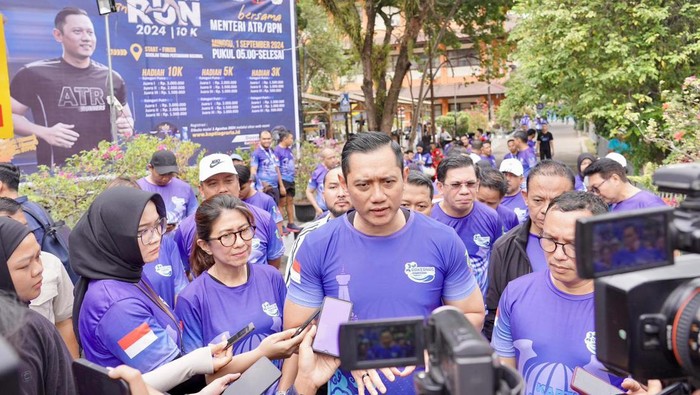 Menteri Agraria dan Tata Ruang/Kepala Badan Pertanahan Nasional (ATR/BPN), Agus Harimurti Yudhoyono (AHY)