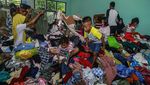 Pakaian Layak Pakai untuk Pengungsi Banjir Bandang di Ternate