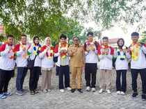 Atlet Senam Riau Raih 6 Emas di PON XXI, Pj Gubernur: Spirit Cabor Lain