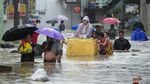 Penampakan Filipina Banjir Usai Diterjang Badai Tropis Yagi