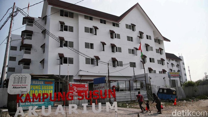 Potret Kampung Susun Akuarium yang Diganjar World Habitat Award 2024 Kampung Susun Akuarium mendapatnya World Habitat Award 2024. Kampung susun itu berada di Penjaringan, Jakarta Utara.
