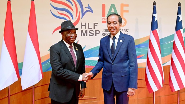 Indonesia dan Liberia Jalin Kerjasama Kelapa Sawit Usai Pertemuan Jokowi dengan Presiden Weah di Bali