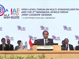 Jokowi Buka Forum Indonesia-Afrika 2024 di Bali