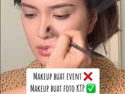 Gaya Totalitas Shandy Aulia Sewa MUA Untuk Foto KTP, Begini Hasilnya