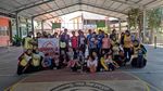 Potret Siswa-siswi SLBN Semarang Bergembira Main Basket Bersama