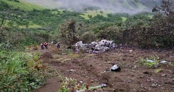 Tur helikopter kecelakaan di Rusia