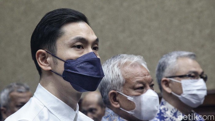 Harvey Moeis, Suparta dan Reza Andriansyah mengikuti sidang lanjutan di Pengadilan Tipikor, Jakarta. Sidang menghadirkan saksi-saksi dari jaksa penuntut umum (JPU).