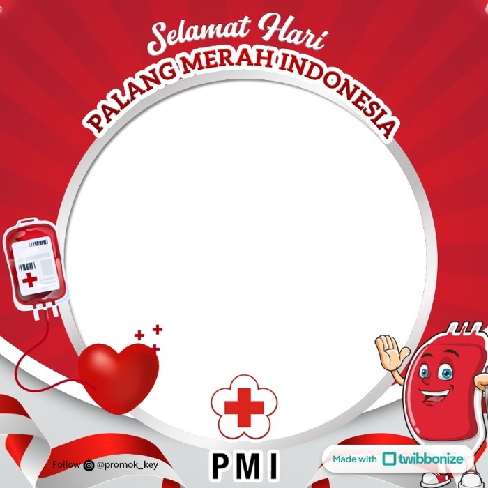 Twibbon Hari Palang Merah Indonesia 2024