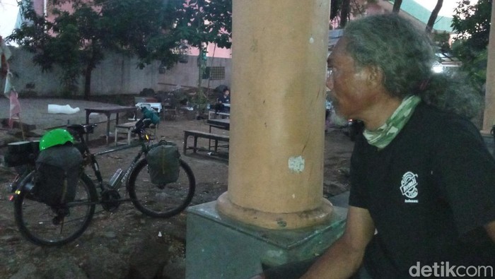 Wing Sentot Irawan saat singgah di Kota Cirebon
