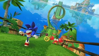 Sonic Dash Endless Runner juga bisa menjadi pilihan, kalau pemain mencari game offline Android terbaik 2024. Game ini punya konsep bermain yang serupa dengan Subway Surfers dalam hal menggerakkan karakternya. Foto: (Google Play Store).