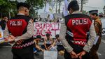 Mahasiswa di Serang Gelar Aksi Protes Pencemaran Sungai Ciujung
