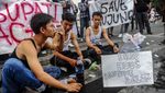 Mahasiswa di Serang Gelar Aksi Protes Pencemaran Sungai Ciujung