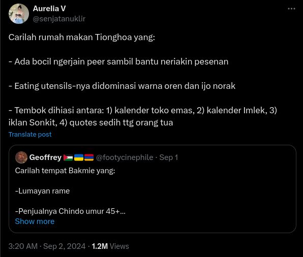 Ini Ciri Tempat Makan Enak Menurut Netizen, Bukan dari Anak Jaksel!