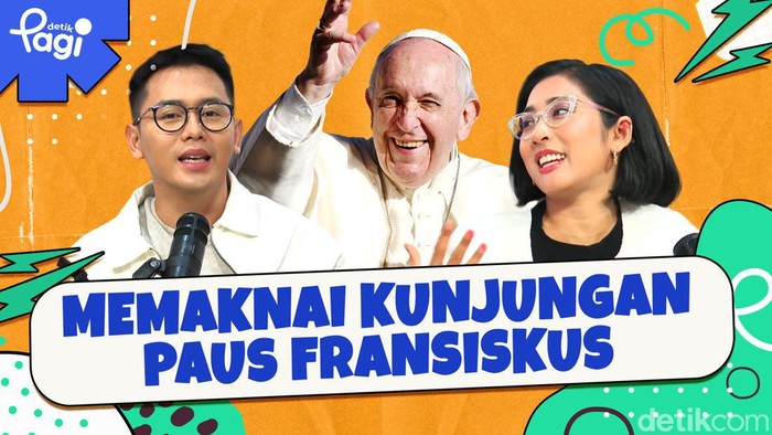 Detik Pagi edisi Rabu, 4 September 2024 membahas Memaknai Kunjungan Paus Fransiskus.