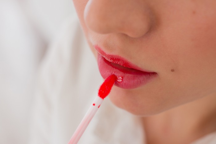 Ilustrasi lip tint Ilustrasi lip tint