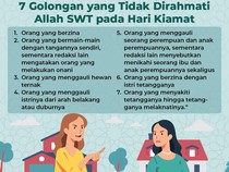 7 Golongan yang Tidak Dirahmati Allah SWT pada Hari Kiamat