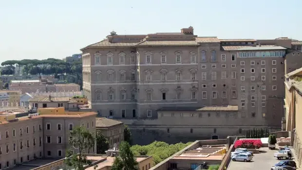 Istana Apostolik di Vatikan.