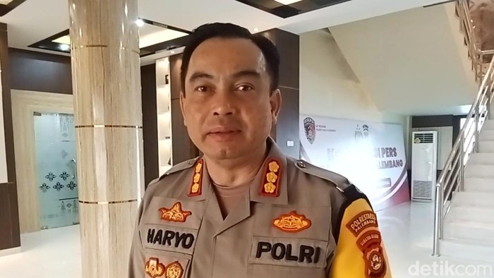 Kapolrestabes Palembang Kombes Harryo Sugihhartono
