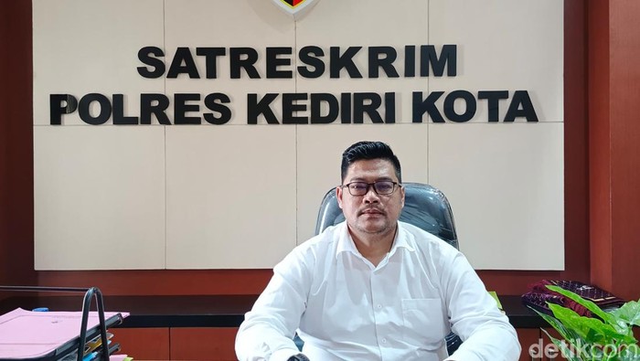 Kasat Reskrim Polres Kediri Kota Iptu Fathur Rozikin.