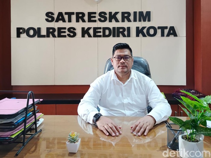 Kasat Reskrim Polres Kediri Kota Iptu Fathur Rozikin.