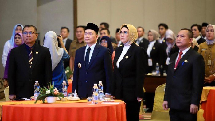 Kegiatan Bimtek untuk para Anggota DPRD terpilih di Sumsel.