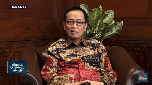 Kepala Eksekutif Pengawas Perbankan, Merangkap Anggota Dewan Komisioner Otoritas Jasa Keuangan (OJK), Dian Ediana Rae dalam CNBC Indonesia Sharia Economic Forum pada Selasa (3/9/2024). (CNBC Indonesia TV)