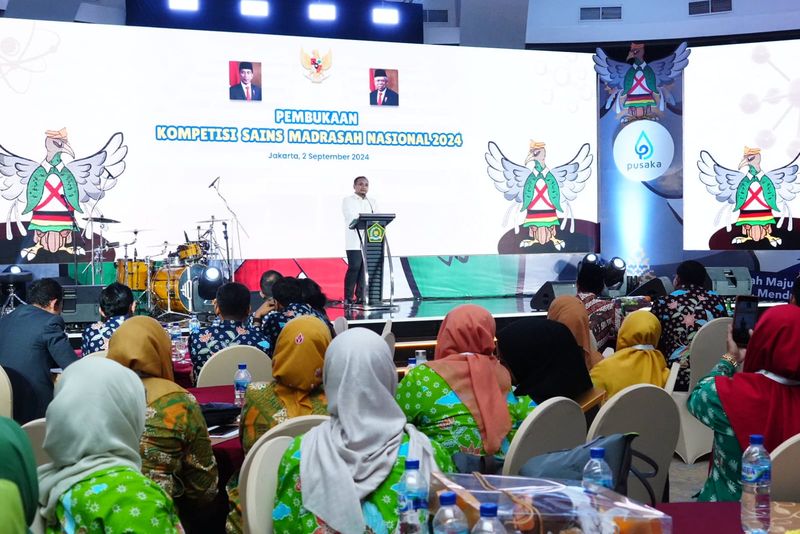 Kompetisi Sains Madrasah (KSM) 2024 digelar di Ternate, Maluku Utara pada 2-7 September 2024