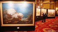 Selain memamerkan 70 lukisan, Firdaus Alamhudi turut melaksanakan pelatihan seni lukis dengan media lukis bulu unggas. Pelatihan itu terbuka untuk prajurit TNI AL, keluarga besar TNI AL, dan para pelajar.