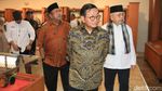 Momen Pramono-Rano Karno Temui Fauzi Bowo di Museum MH Thamrin