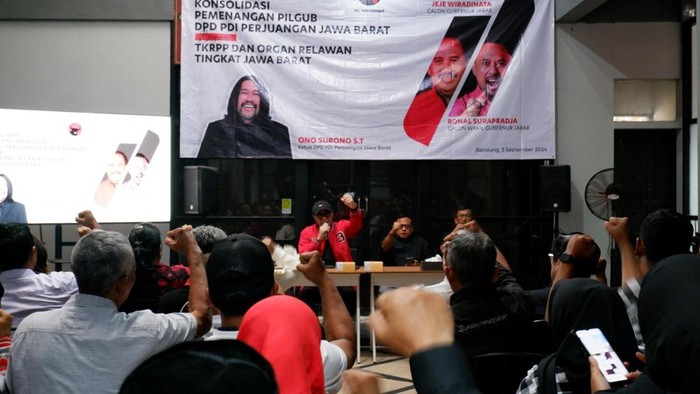 PDIP Jabar Gelar Konsolidasi Bareng Organ Relawan