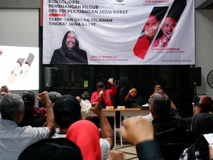 Menangkan Jeje-Ronal, PDIP Jabar Gelar Konsolidasi Bareng Organ Relawan