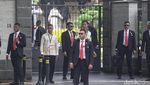 Potret Paus Fransiskus Tiba di Kedubes Vatikan