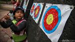 Serunya Latihan Memanah di Jakarta Utara