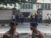 Situasi Terkini Jelang Kedatangan Paus di Depan Kedubes Vatikan