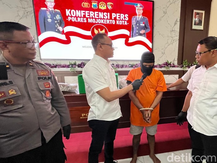 Slamet, pelaku penipuan berkedok pesugihan di Mojokerto