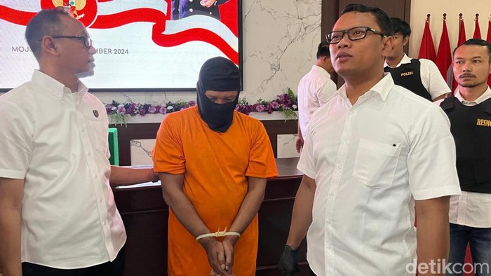 Slamet, pelaku penipuan berkedok pesugihan di Mojokerto